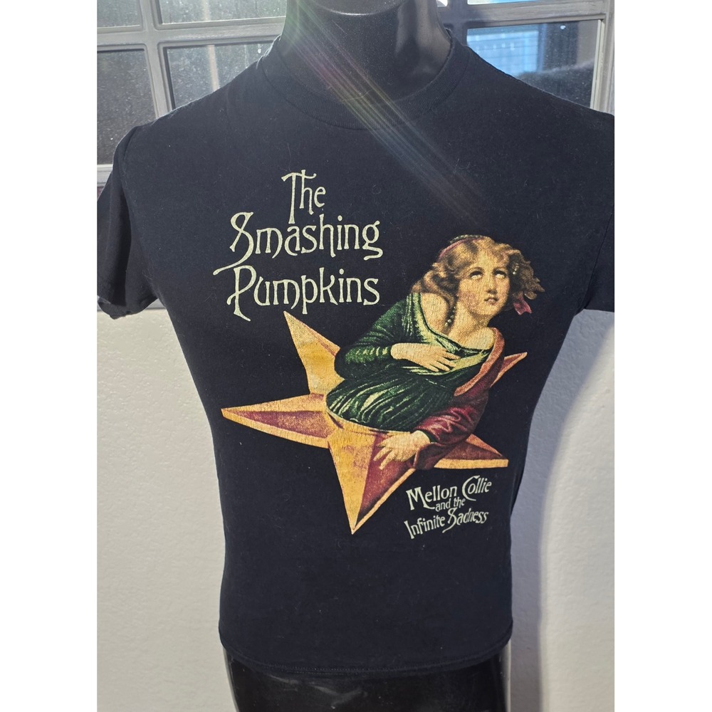 Smashing Pumpkins Mellon Collie and the Infinite Sadness Black Graphic Tee Small
